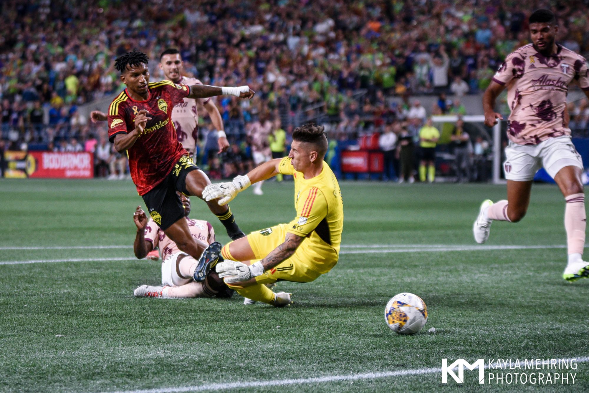 Sounders settle for frustrating draw against Portland