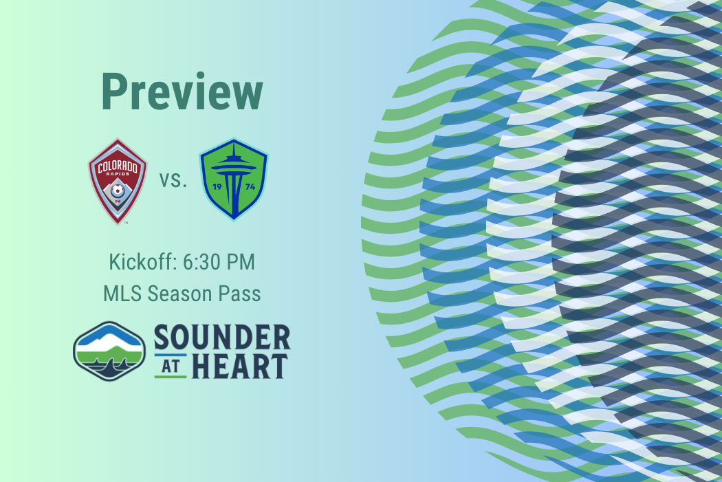 Rapids vs. Sounders, live stream: Kickoff, lineups, updates