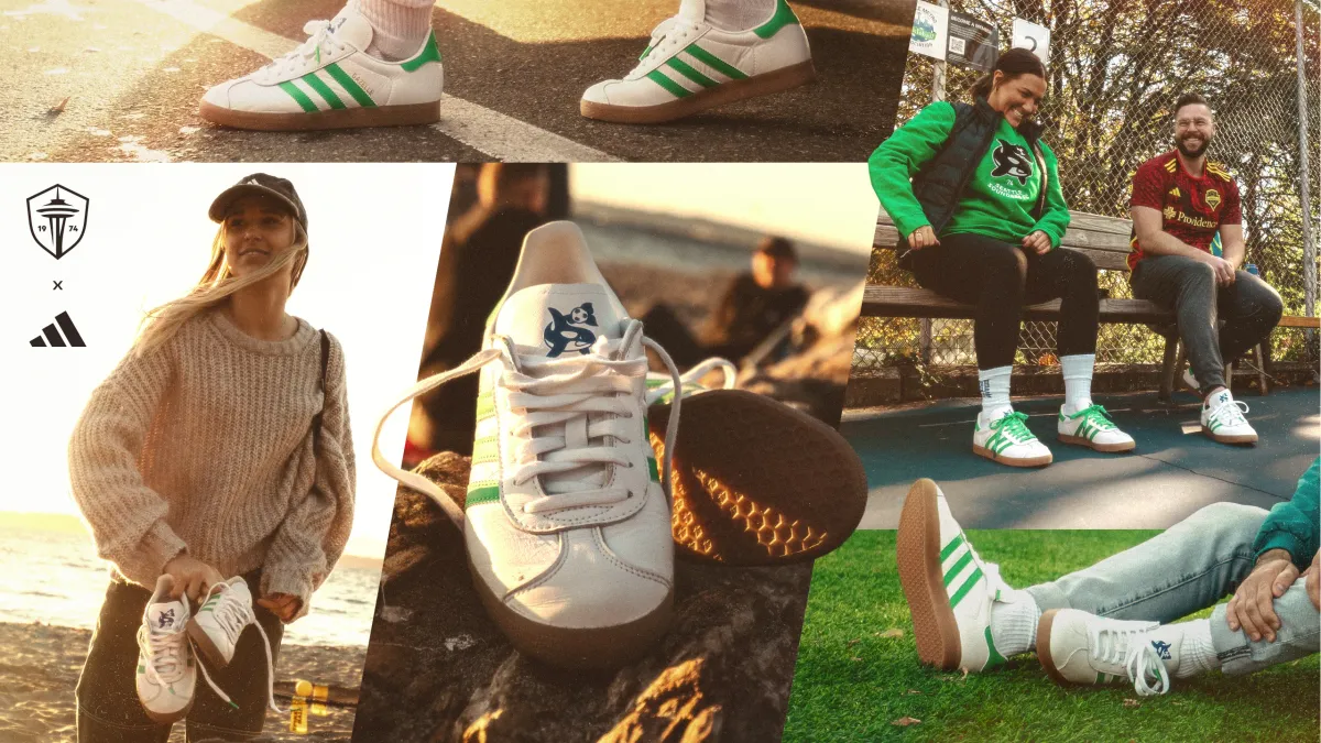 Sammy the Sounder gets the Sneaker Treatment